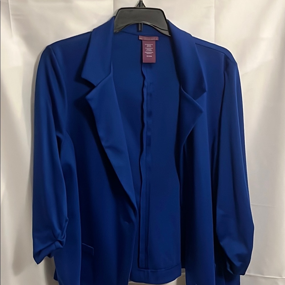 Elegant Blue Women's Blazer